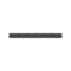 Panduit - Coupler Patch Panel, Cat 6, Flat, 24 Por