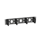 Panduit - Horizontal Panel D-Rings Front Only 2 RU