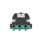Panduit - Cassette Opticom OM4-MPO-6 LC-Cablage Croisé par paire (2-1,4-3,6-5,8-7,etc)