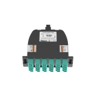 Panduit - Cassette Opticom OM4 Optimisé-MPO-12 LC-Cablage Croisé par paire 2-1,4-3,6-5,8-7
