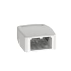 Panduit - Boîtier en saillie Mini-Com 2 ports - Blanc International