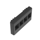 Panduit - NK 4-port, modular furniture faceplate