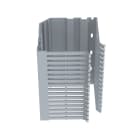 Panduit - Corner Wiring Duct Base , 4-inch wiring