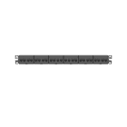 Panduit - Coupler Patch Panel, Cat 6A, Flat, 24 Po