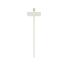 Panduit - Collier PLT;Drapeau;6,6X19,1mm;203X2,5mm;PA 6.6;Naturel;Cdt:1000 (sachet)