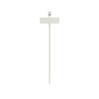 Panduit - Collier PLT;Drapeau;6,6X19,1mm;99X2,5mm;PA 6.6;Naturel;Cdt:100 (sachet)