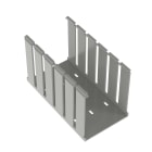 Panduit - Goulotte câblage type G;PVC gris clair;4x5pouces;couvercle à ajouter;Cdt.6pieds