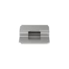 Panduit - Embase bord de tole clipsable en acier zingué; épaisseur de tole:3,2mm;Cdt100