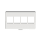 Panduit - NK 4-port, modular furniture faceplate