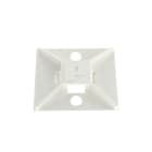 Panduit - Embase adhésive haute température;4 voies;28,5x28,5mm;P.A 6.6;Naturel;Cdt.500