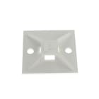 Panduit - Embase adhésive haute température;4 voies;28,5x28,5 mm;P.A 6.6;Naturel;Cdt.100;A