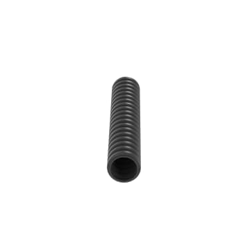 Gaine annelée fendue - 10 mm (3/8″) - 30 m - Noir