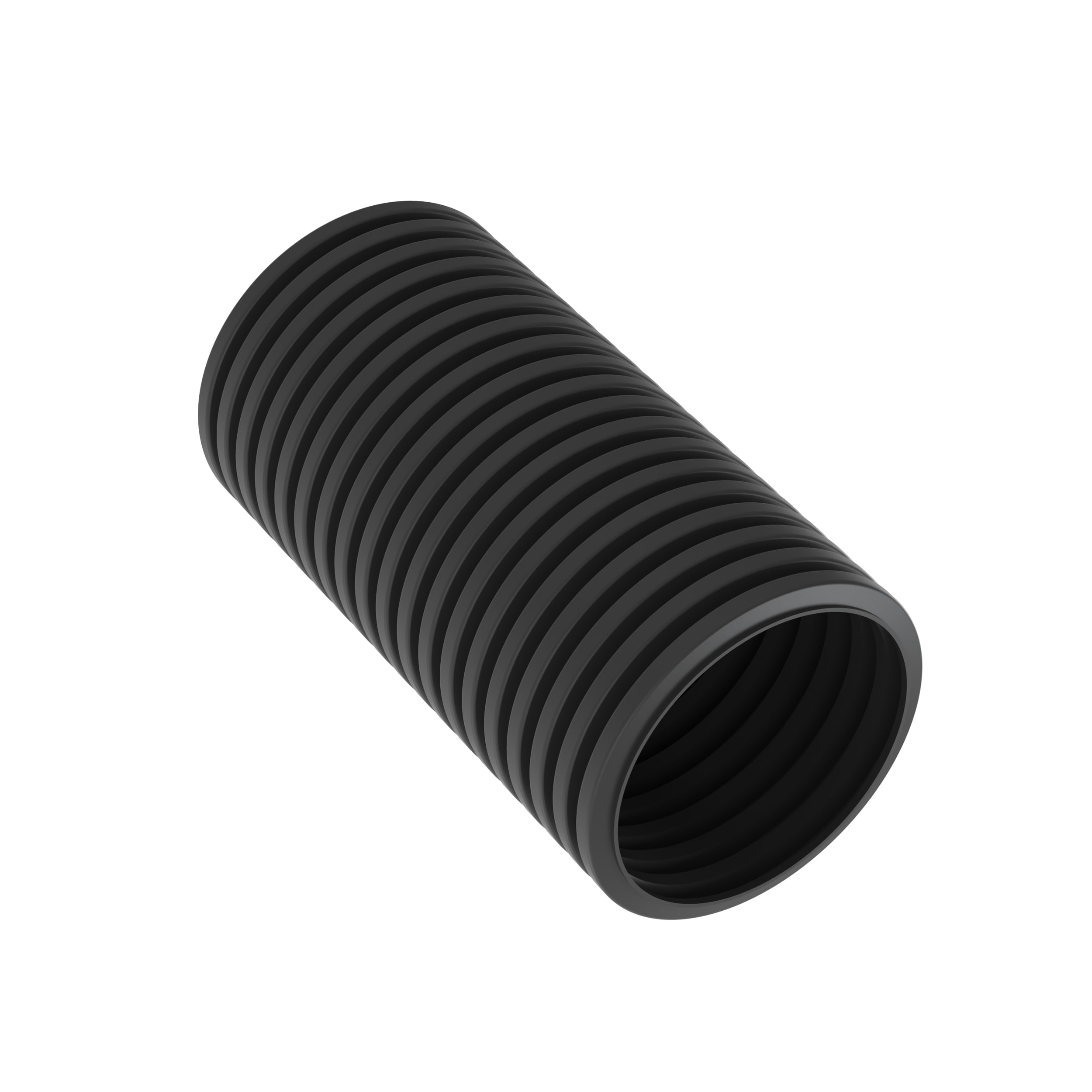 Panduit - Gaine annelée à paroi ouverte ; Couleur : noir ; Diamètre intérieur (mm) : 37,6