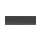 Panduit - Gaine thermorétractable adhésive épaisse ; dia. 1,5" (38,1 mm) ; noir ; Cdt.5
