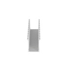 Panduit - Goulotte câblage 1,5x4pouces;blanc sans halogène;ajouter couvercle;Cdt.6pieds