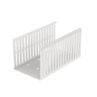 Panduit - Narrow Slotted Duct, PVC, 4 X 4 X 6'
