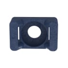 Panduit - Embase berceau détect.;Attaches jusqu'à 7,6mm;Polypro bleu foncé;vis M4;Cdt.100