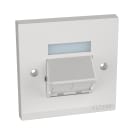 Panduit - Bezel Kit, 86x86mm, UK, Arctic White