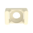 Panduit - Embase berceau à riveter;Attache 4,8mm max.;Rivet M3;PA 6.6 NaturelCdt.100