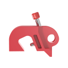 Panduit - Verrouilleur universel pour petit disj. industriel;tournevis requis;Cdt.1