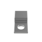 Panduit - Embase vis (5 mm) inox 304;22,6x10,2x44,4x5,4mm;Cdt25 (sachet);A utiliser avec d