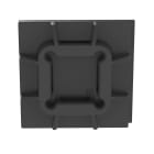 Panduit - Embase adhés. SUPERGRIP;25,4x25,4mm;Attache jusqu'à 5,7mm;PA 6.6 Noir UV;Cdt.100