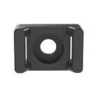 Panduit - Embase berceau à visser;Attache 4,8mm max.;vis M4;PA 6.6 Noir UV;Cdt.100