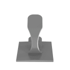 Panduit - Latching Wire Clip, Adh., .75" (19.1mm)