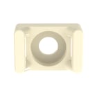 Panduit - Embase berceau;Attache 4,8mm max.;vis M4;PA 6.6 Naturel ivoir;Cdt.1000