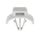 Panduit - Embase encliquetable;panneau épaisseur 2.7mm max;PA 6.6;Naturel;Cdt.100