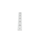 Panduit - Plaque multi-Attaches à visser;5 faisceaux;205,5mm;vis M3;PA 6.6 Naturel;Cdt100