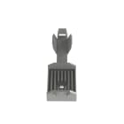 Panduit - Attache adhésive pour cable plat;largeur câble:30,5 mm;PA 6.66.6;Gris;Cdt.100