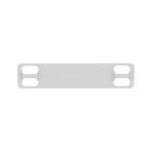 Panduit - Etiquette INOX 316;marquage permanent;89x19mm;pose par colliers MLT#S;Cdt.100