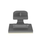 Panduit - Clip adhésif;diamètre max du faisceau 6,4mm;Gris;PA 6.6;Cdt100