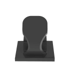 Panduit - Latching Wire Clip, Adh., .38" (9.7mm) B