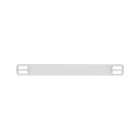 Panduit - Plaque identification inox 304;4 trous;89x10x0.25mm;compa PES;Cdt 1000(sachet)