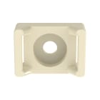 Panduit - Embase berceau;Attaches jusqu'à 7,6mm;PA 6.6 Naturel Ivoire;vis M4;Cdt.1000