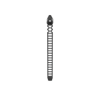 Panduit - Collier goujon réu échelle;132X9,7mm;PA 6.6;Noir Res haut temp;Cdt:1000 (sachet)