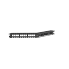Panduit - NK Modular Patch Panel, Angled, 24 Port,