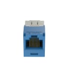 Panduit - Module jack avec cadre de montage Mini-Com? UTP RJ45,Cat 6,TG,Bleu,Qté:100