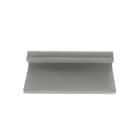 Panduit - Clip adhésif;profil en J surbaissé;diamètre 7.9mm max;PVC;Gris;Cdt.100