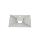 Panduit - Embase adhésive haute température;4 voies;25,4x25,4mm;ABS;Naturel; Cdt.500