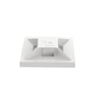 Panduit - Embase adhésive haute température;4 voies;19,1x19,1mm;ABS;Naturel;Cdt.100