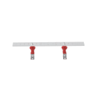 Panduit - Barre omnibus de mise à la terre ; BICSI ; 1/4 pouce x 2 pouces x 20 pouces (6,4