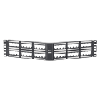 Panduit - 48 port Cat 6 patch panel TG kit with la