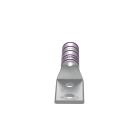 Panduit - Copper Compression Lug, 2 Hole, 4/0 AWG