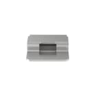 Panduit - Embase bord de tole clipsable en acier zingué; épaisseur de tole:3,2mm;Cdt100