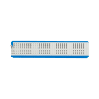 Panduit - Repère de câble adhésif numéroté "2";6,35x38,10mm;36/carte;Cdt.25cartes