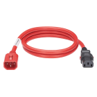 Panduit - DUAL LOCKING POWER CORD, IEC C14 TO IEC