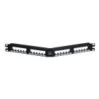 Panduit - Mini Com 24 port modular Flush Mount ang